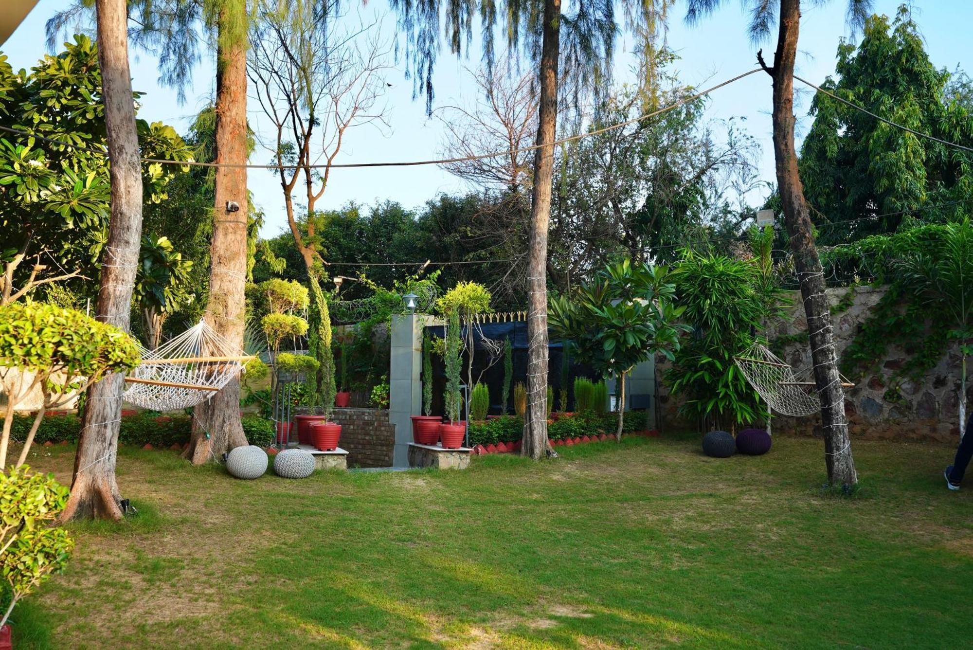 Villa Farm The Retreat - With Private Pool Manesar Exterior foto