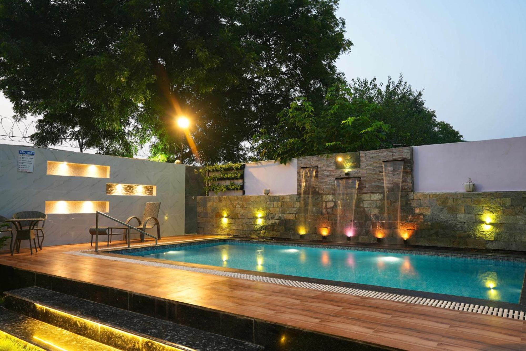 Villa Farm The Retreat - With Private Pool Manesar Exterior foto